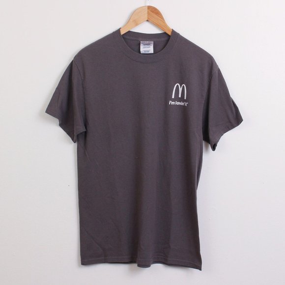 McDonalds Shirt Mens Medium Gray Employee Washington State Tee - Picture 1 of 5